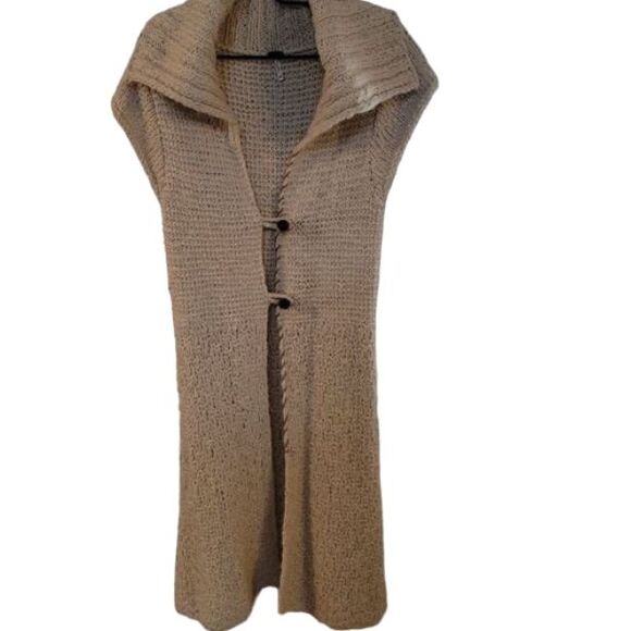 Free People Sweaters - Free People Cardigan Vest full‎ length, Duster, Wool Blend size Medium